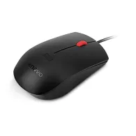 Mysz przewodowa Lenovo Fingerprint Biometric USB Mouse Gen 2 4Y51M03357 - czytnik linii papilarnych, Czarna