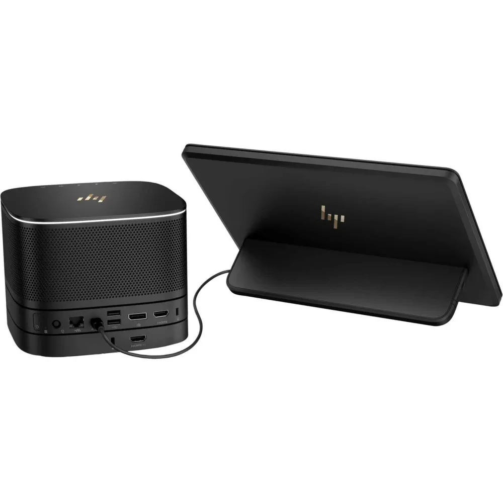 Komputer HP Elite Slice G2 3KQ67EA - USFF/i5-7500T/RAM 8GB/SSD 256GB/Wi-Fi/Windows 10 IoT Enterprise/3 lata On-Site - zdjęcie