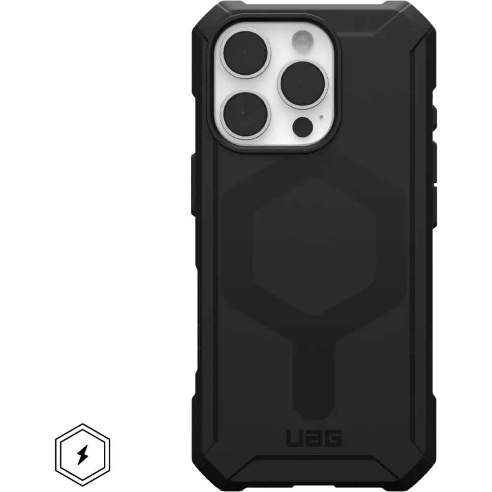 Etui ochronne na smartfon UAG Essential Armor Magsafe do iPhone 16 Pro z MagSafe 114448114040, Czarne | Sklep ITnes.pl, IT for B