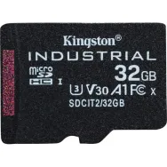 Karta pamięci Kingston Industrial MicroSDHC 32GB Class 10 UHS-I/U3 A1 V30 + adapter SDCIT2/32GBSP - Czarna | Sklep ITnes.pl - IT