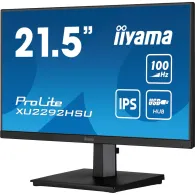 Monitor iiyama ProLite XU2292HSU-B6, 21,5", 1920x1080 (FHD), 100Hz, IPS, FreeSync, 0,400 ms, Czarny | Sklep ITnes.pl, IT for BUS