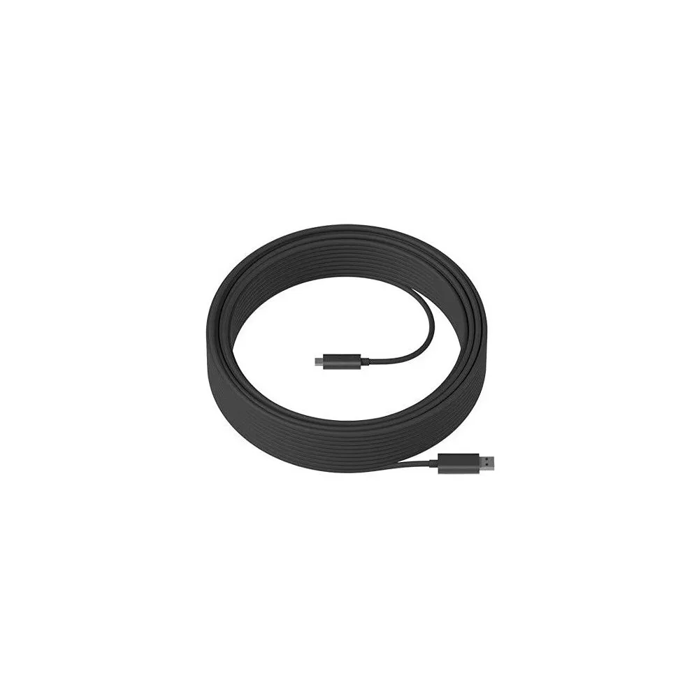 Kabel Logitech Strong USB 3.1 - 45 m, Czarny - 939-001805 | Sklep ITnes.pl - IT for BUSINESS