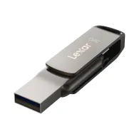 Pendrive Lexar 256GB JumpDrive Dual Drive D400 LJDD400256G-BNQNG - USB 3.1, 130MB|s, Szary