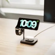 Ładowarka bezprzewodowa Zens Office Charger Pro 3 ZEDC25B/00 - Qi2 25W do 3 urządzeń, MagSafe, Czarna