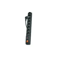 Listwa antyprzepięciowa Acar S8 Dual W1750 - 8 gniazd/3 m/Czarna | Sklep ITnes.pl - IT for BUSINESS