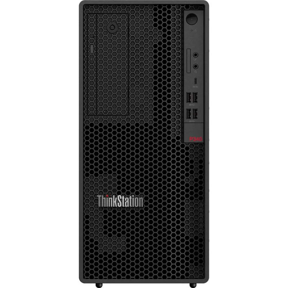 Stacja robocza Lenovo ThinkStation P340 30DH00FTPB, Tower, Xeon Xeon W W-1270, 16GB, 256GB + 1TB, P2200, DVD, Win10 Pro for Work