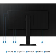 Monitor Samsung ViewFinity S7 S70D LS27D700EAUXEN, 27", 3840x2160 (4K), 60Hz, IPS, HDR, 5 ms, Czarny | Sklep ITnes.pl, IT for BU