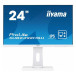 Monitor iiyama ProLite XUB2492HSU-W1 C - 23,8"/1920x1080 (Full HD)/75Hz/IPS/4 ms/pivot/Biały