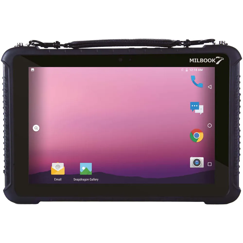 Tablet Milbook A16MBA16, Snapdragon MSM8953, 10,1" WUXGA, 64GB, 4GB, Modem LTE, Czarny, Kamera 13+5Mpix, Android, 2 lata Carry-i
