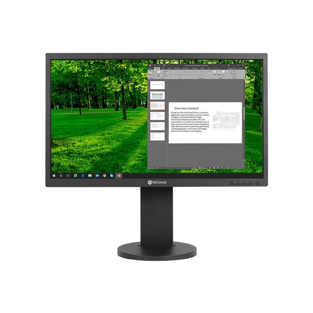 Monitor AG Neovo LH-24, 23,8", 1920x1080 (FHD), 75Hz, IPS, 5 ms, pivot, Czarny | Sklep ITnes.pl, IT for BUSINESS Monitor AG Neovo LH-24, 23,8", 1920x1080 (FHD), 75Hz, IPS, 5 ms, pivot, Czarny | Sklep ITnes.pl, IT for BUSINESS
