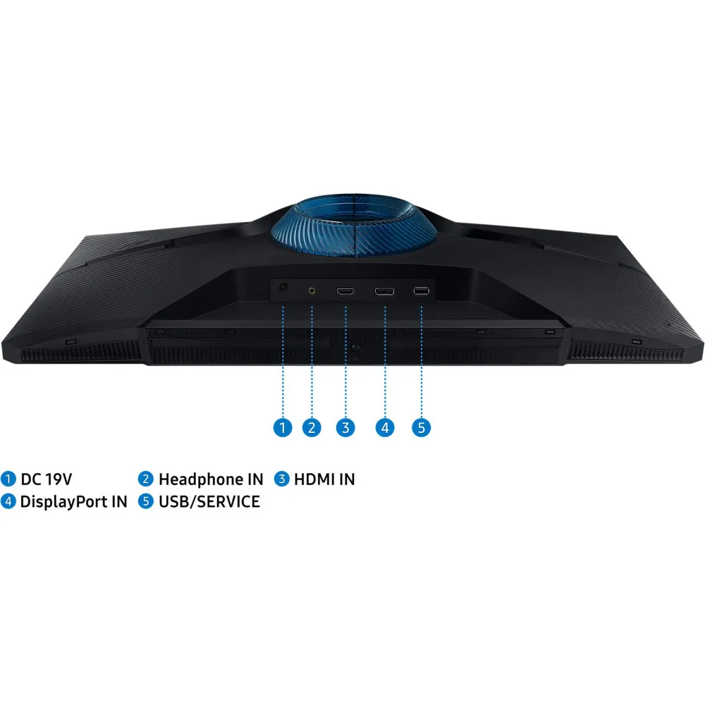 Monitor Samsung Odyssey LS27AG300NRXEN - 27"/1920x1080 (Full HD)/144Hz/VA/FreeSync/1 ms/pivot/Czarny