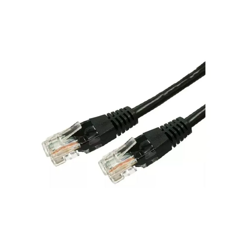 Patchcord TB AKTBXKS6AUP100B - kat.6A, 1m, Czarny