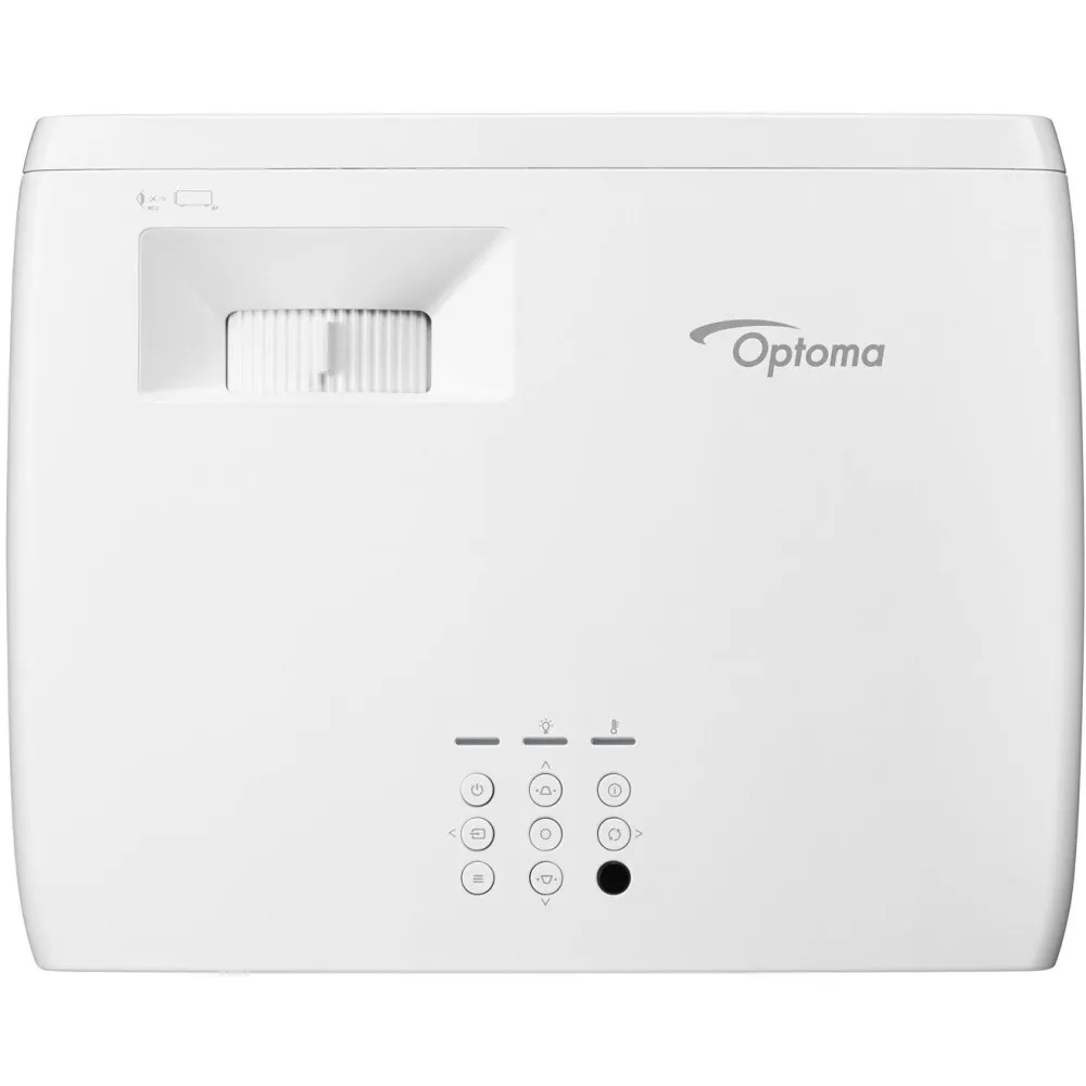 Projektor laserowy Optoma ZK430ST E9PD7LD11EZ1 - UHD 3840x2160, 3700 lumenów, IP6X, Biały