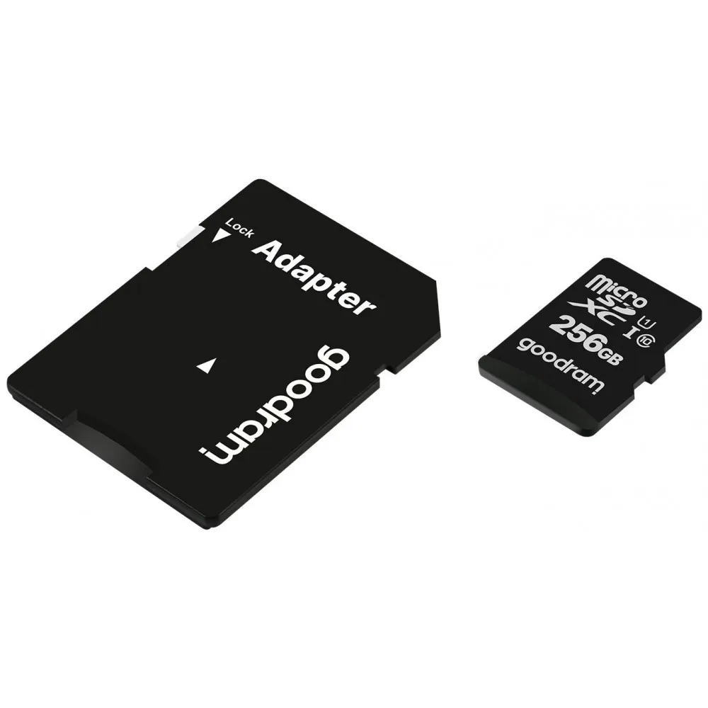 Karta pamięci GoodRAM microSD 32GB CL10 + adapter - Czarna - M1AA-0320R12 | Sklep ITnes.pl - IT for BUSINESS