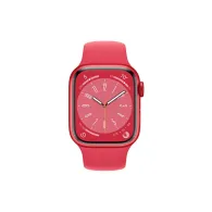Smartwatch Apple Watch Series 8 MNP43RB/A - 45mm GPS aluminium w kolorze (PRODUCT)RED z paskiem sportowym w kolorze (PRODUCT)RED