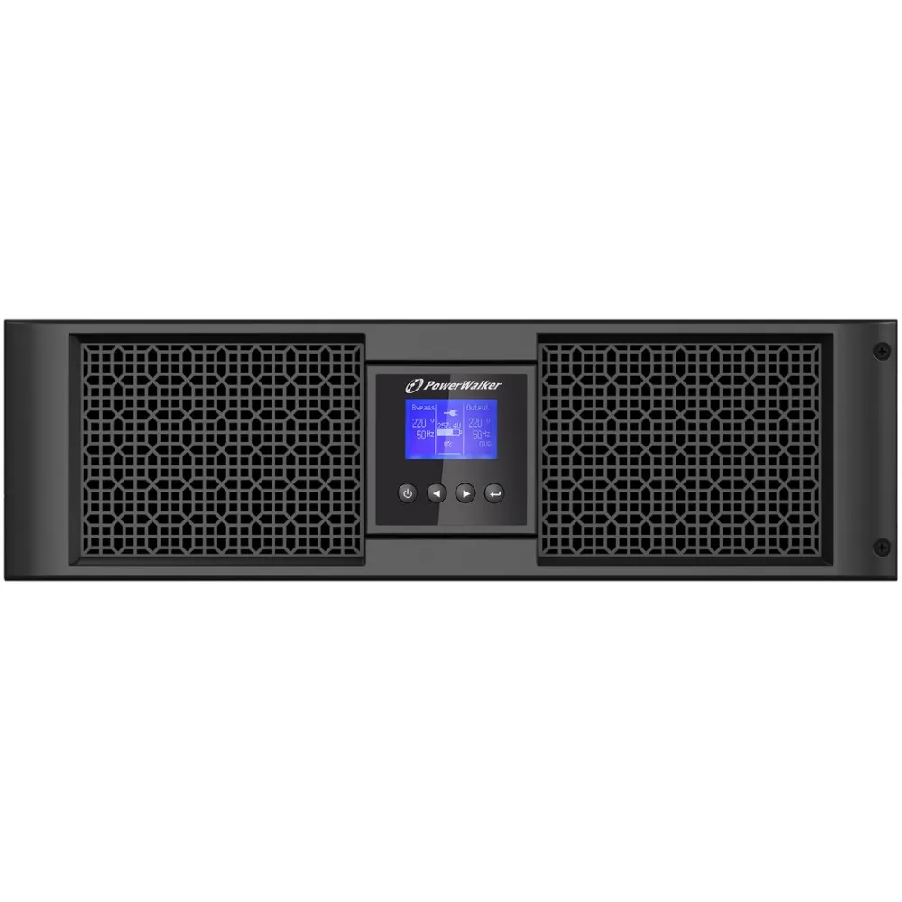 Zasilacz awaryjny UPS PowerWalker VFI 6000 PRT HID, 6000VA|5400W, topologia Online, rack|tower | Sklep ITnes.pl, IT for BUSINESS