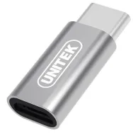 Adapter Unitek USB-C / microUSB Y-A027AGY, Kolor srebrny | Sklep ITnes.pl, IT for BUSINESS