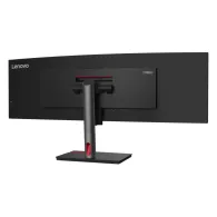 Monitor Lenovo ThinkVision P49w-30 63DBRAT1EU, 49", 5120x1440, 60Hz, 32:9, zakrzywiony, IPS, 6,000 ms, USB-C, Czarny | Sklep ITn