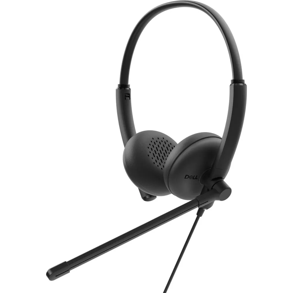 Zestaw słuchawkowy Dell Wired Headset WH125 520-BBLV - Czarny