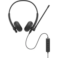 Zestaw słuchawkowy Dell Wired Headset WH125 520-BBLV - Czarny