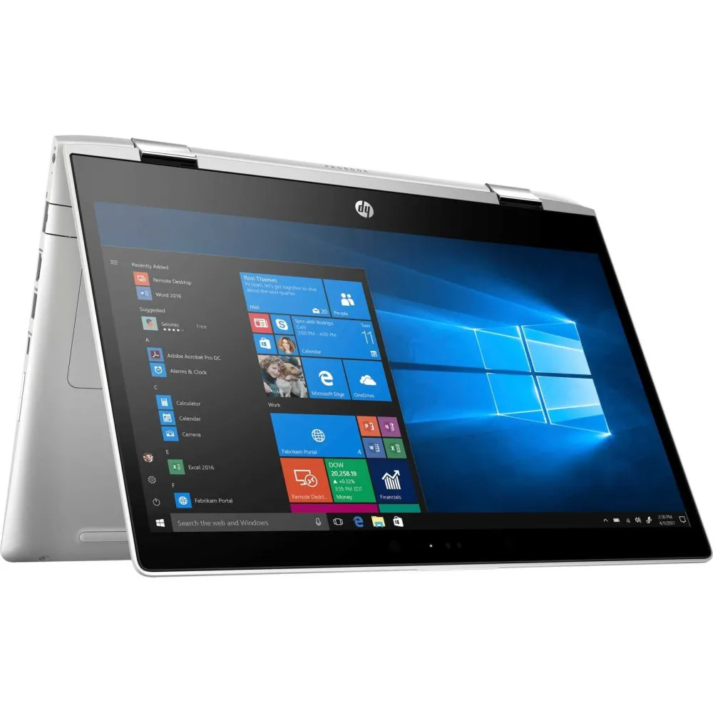 Laptop HP ProBook x360 440 G1 4QW71EA - i7-8550U/14" FHD IPS MT/RAM 16GB/SSD 512GB/GeForce MX130/Srebrny/Windows 10 Pro/1 rok CI - zdjęcie