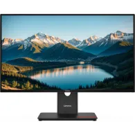 Monitor Lenovo ThinkVision T27Q-40 64A6ZAT6EU, 27", 2560x1440 (QHD), 48Hz-120Hz, IPS, HDR, 4 ms, pivot, kamera, USB-C, Czarny | 