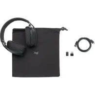 Słuchawki bezprzewodowe Logitech Zone Vibe Wireless 981-001157 - Grafitowe