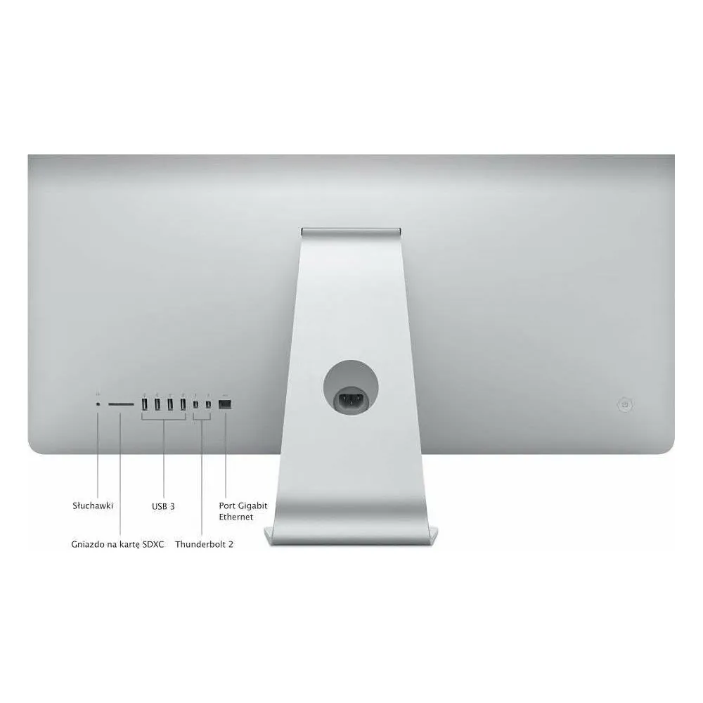 Komputer All-in-One Apple iMac Retina 5K MNEA2ZE/A - i5-7600/27" 5K/RAM 8GB/Fusion Drive 1TB/AMD Pro 575/Srebrny/WiFi/macOS/1CI