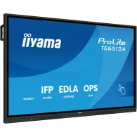 Monitor iiyama ProLite TE6513A-B1AG, 64,5", 3840x2160 (4K), IPS, 8 ms, MT, USB-C, Czarny | Sklep ITnes.pl, IT for BUSINESS