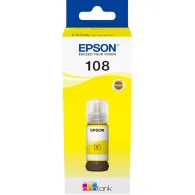 Butelka z tuszem Epson 108 EcoTank Yellow C13T09C44A - Oryginał, 7200 stron