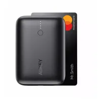 Powerbank AUKEY Portable Charger PB-N83S 10000 mAh - 1x USB-C, 1x USB-A, Power Delivery 3.0 22,5W, Czarny