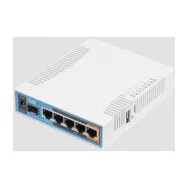 Router Wi-Fi MikroTik hAP ac RB962UIGS-5HACT2HNT, 802.11a|n|ac, Dual Band, 5x 100|1000Mbps RJ45, 1x 1000Mbps SFP, PoE Out | Skle