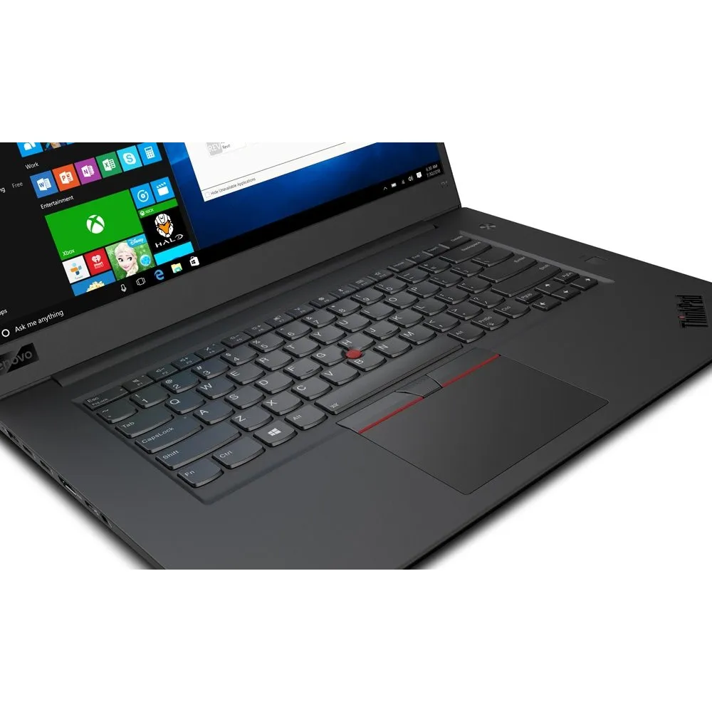 Zdjęcie produktu Laptop Lenovo ThinkPad P1 Gen 1 20MD000HPB - i7-8850H/15,6" 4K IPS MT/RAM 16GB/SSD 512GB/P1000/Windows 10 Pro/3 lata On-Site