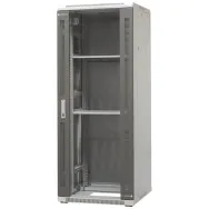 Szafa rack 19" 32U Emiter EM/SH05D-6632, 600 x 600 x 1540mm, drzwi przód blacha-szkło | Sklep ITnes.pl, IT for BUSINESS