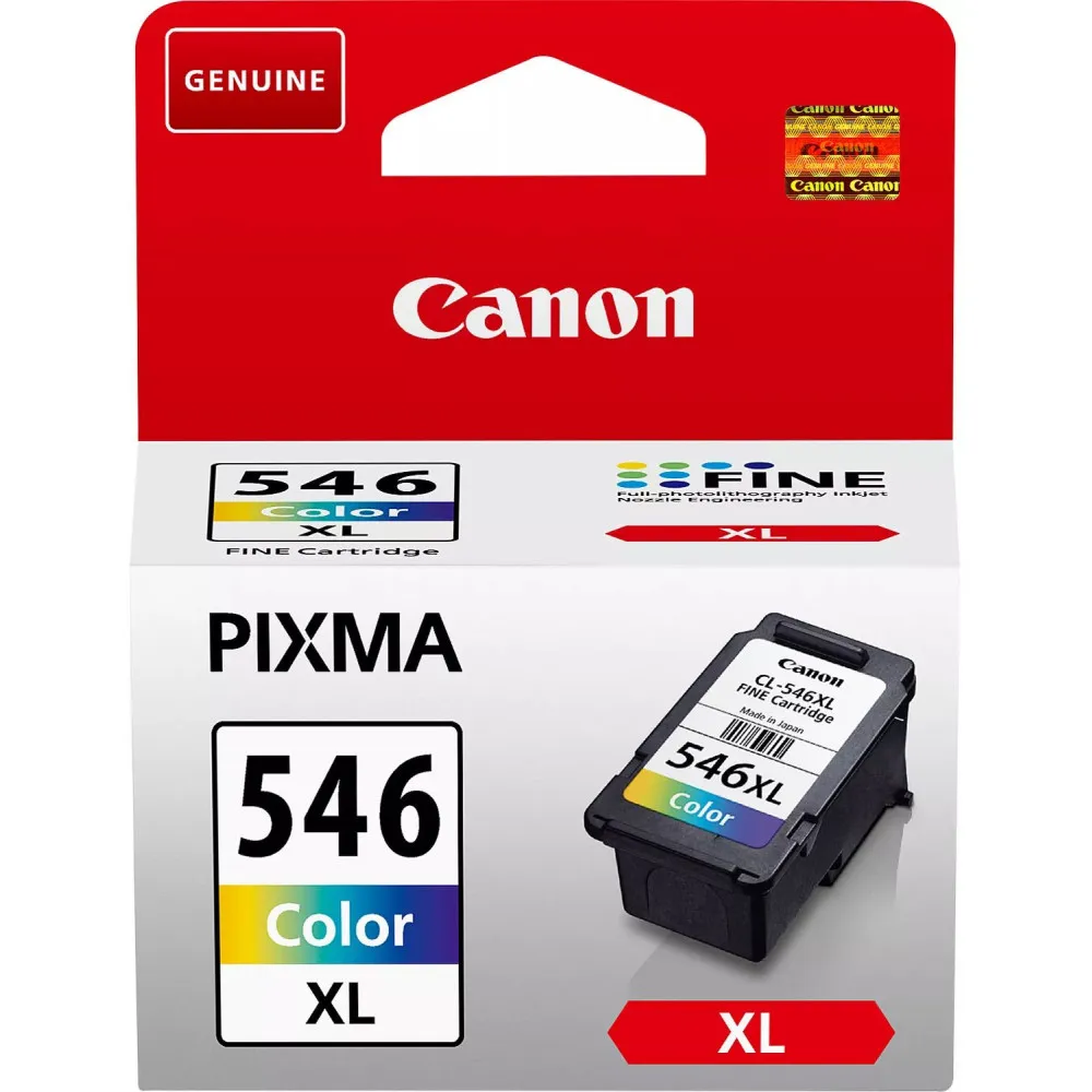 Tusz Canon CL-546XL Color 8288B001 - Oryginał, 300 stron Tusz Canon CL-546XL Color 8288B001 - Oryginał, 300 stron