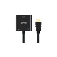 Adapter Unitek HDMI, VGA Y-6333 - zdjęcie poglądowe 2