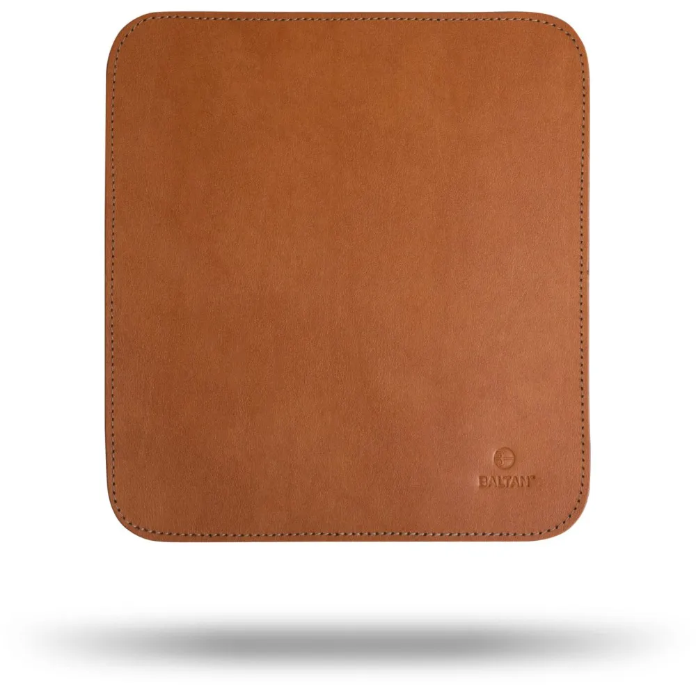 Podkładka pod myszkę Baltan Skóra naturalna M BALT-MP-001-01 - 30x30cm, rozmiar M, Brązowa