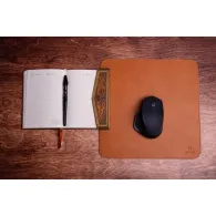 Podkładka pod myszkę Baltan Skóra naturalna M BALT-MP-001-01 - 30x30cm, rozmiar M, Brązowa