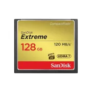Karta pamięci Compactflash SanDisk Extreme 128GB SDCFXSB-128G-G46 - Kolor złoty, Czarna, Czerwona | Sklep ITnes.pl - IT for BUSI