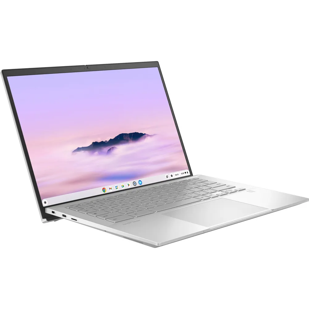 Zdjęcie produktu Laptop ASUS Chromebook Plus Enterprise CB5403 90NX0791-M00ND0 CB5403CMA-QM0581 - Core Ultra 5 115U/14" WQXGA IPS HDR MT/RAM 16GB/512GB/Srebrny/ChromeOS/3OS