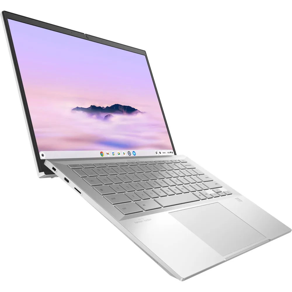 Zdjęcie produktu Laptop ASUS Chromebook Plus Enterprise CB5403 90NX0791-M00ND0 CB5403CMA-QM0581 - Core Ultra 5 115U/14" WQXGA IPS MT/RAM 16GB/512GB/Srebrny/ChromeOS/3OS