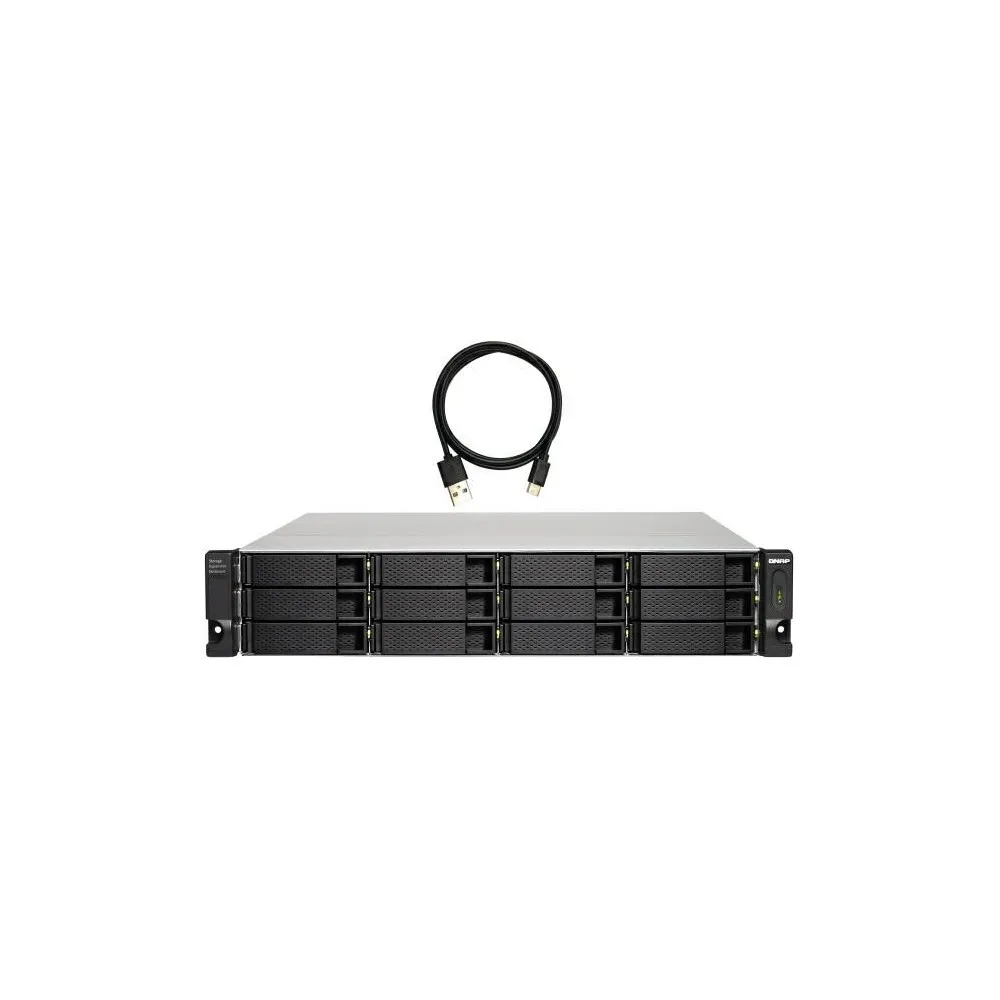 Moduł rozszerzający QNAP TL-R1200C-RP, 1x USB-C, Rack (2U), 12 wnęk, 2x 250W | Sklep ITnes.pl, IT for BUSINESS Moduł rozszerzający QNAP TL-R1200C-RP, 1x USB-C, Rack (2U), 12 wnęk, 2x 250W | Sklep ITnes.pl, IT for BUSINESS