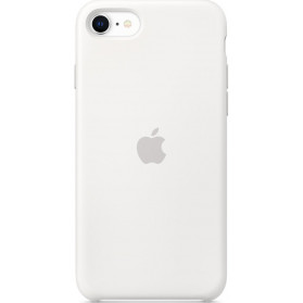 Etui silikonowe Apple Silicone Case MXYJ2ZM, A do iPhone SE (2. gen.) - Białe - zdjęcie 4