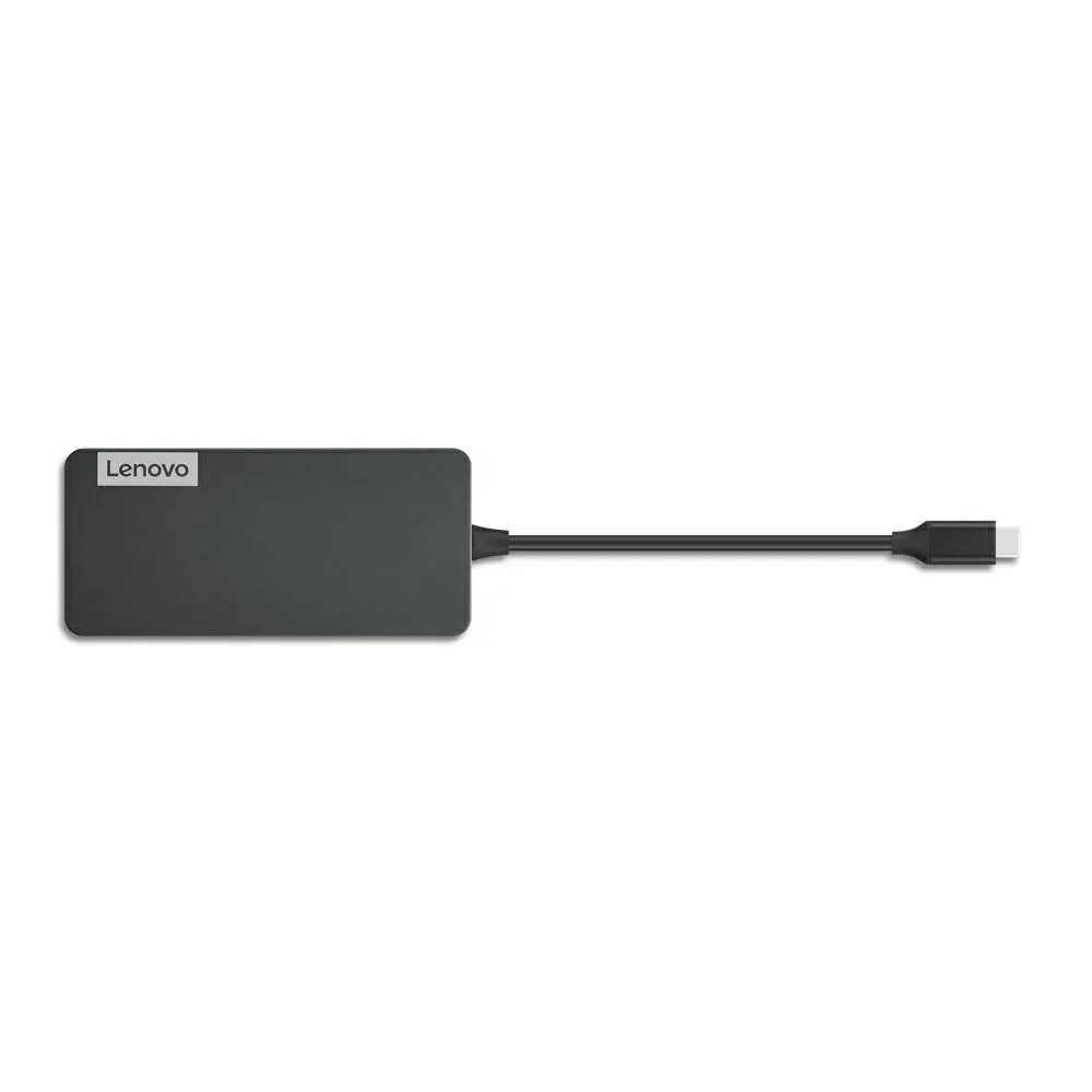 Stacja dokująca Lenovo 7-in-1 USB-C 4X90V55523, 1 x HDMI, 1 x USB 2.0, 2 x USB 3.0, 1 x USB-C 3.1, 1 x SD, 1 x microSD, Czarny |