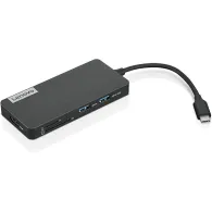 Stacja dokująca Lenovo 7-in-1 USB-C 4X90V55523, 1 x HDMI, 1 x USB 2.0, 2 x USB 3.0, 1 x USB-C 3.1, 1 x SD, 1 x microSD, Czarny |