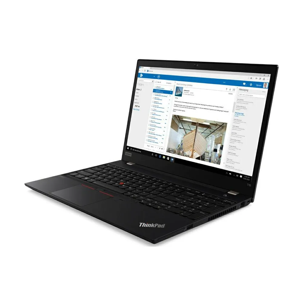 Laptop Lenovo ThinkPad T15 Gen 2 20W400HCPB - i7-1165G7/15,6" 4K IPS HDR/RAM 16GB/SSD 512GB/GeForce MX450/Windows 10 Pro/3OS - zdjęcie