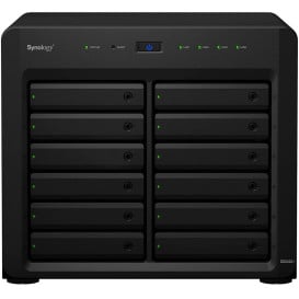 Serwer NAS Synology Desktop Plus DS2422JJUX - Desktop/AMD Ryzen V1500B/16 GB RAM/12 wnęk/hot-swap/3 lata Carry-in