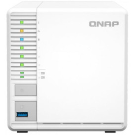 Serwer NAS QNAP Tower TS-364-4G - Tower/Intel Celeron N5105/N5095/4 GB RAM/3 wnęki/2 x M.2/hot-swap/3 lata Carry-in