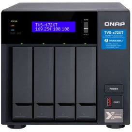 Serwer NAS QNAP Tower TVS-472XT-I5-4G - Tower/Intel Core i5-8400T/4 GB RAM/4 wnęki/hot-swap/2 lata Carry-in