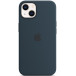 Etui silikonowe Apple Silicone Case z MagSafe MM293ZM/A do iPhone 13 - Niebieskie